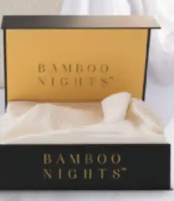 Sleep Country Bamboo nights duvet cover set offer