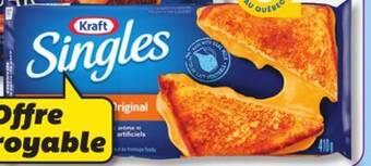 IGA Kraft sliced process cheese product offer
