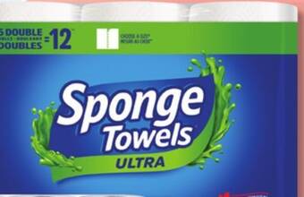 IGA Sponge towels paper towels offer