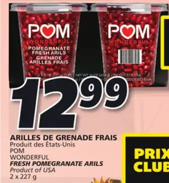 IGA Pom wonderful fresh pomegranate arils offer