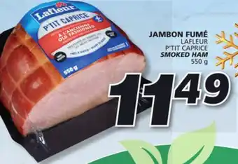 IGA Lafleur p'tit caprice smoked ham offer
