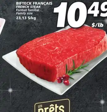 IGA French steak offer