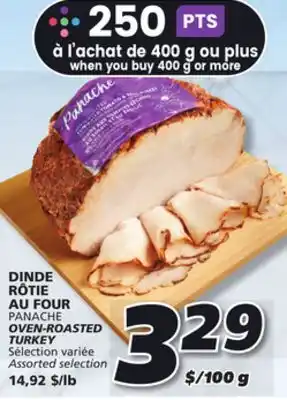 IGA Panache oven-roasted turkey offer