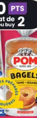 IGA Pom bagels offer