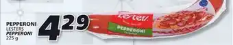 IGA Lesters pepperoni offer
