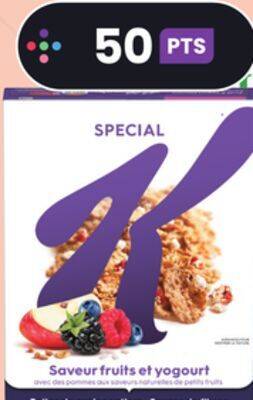 IGA Kellogg's special k cereal or granola offer