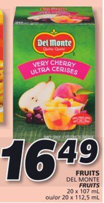 IGA Del monte fruits offer