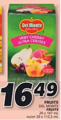 IGA Del monte fruits offer