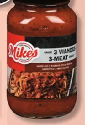 IGA Mikes pasta sauce offer