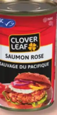 IGA Clover leaf pink salmon offer
