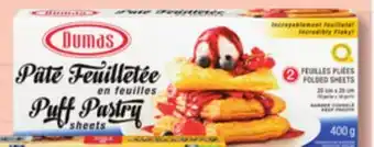 IGA Dumas puff pastry offer