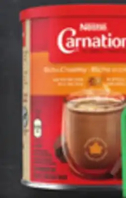 IGA Carnation hot chocolate mix offer