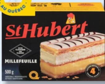 IGA St-hubert frozen millefeuille offer