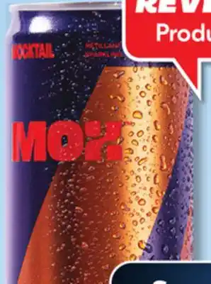 IGA Mox sparkling artisanal mocktail offer