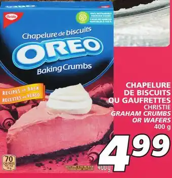 IGA Christie graham crumbs offer