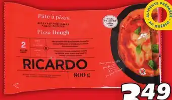 IGA Ricardo frozen pizza dough offer