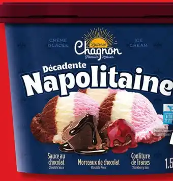 IGA Laiterie chagnon ice cream offer