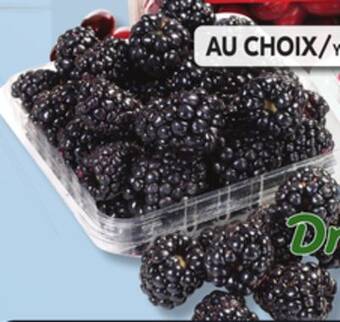IGA Blackberries offer