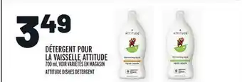 Metro Détergent pour la vaisselle attitude | attitude dishes detergent offer
