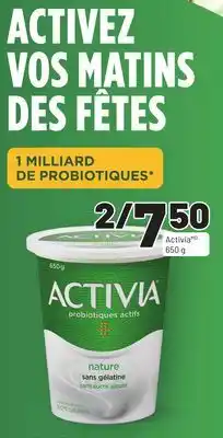 Metro Activia offer