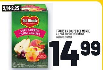 Metro Fruits en coupe del monte | del monte fruit cup offer