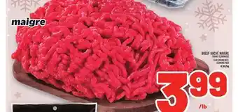 Metro Boeuf haché maigre | lean ground beef offer