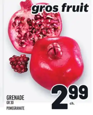 Metro Grenade | pomegranate offer