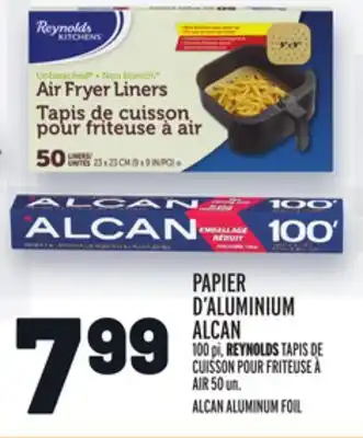 Metro Papier d'aluminium alcan | alcan aluminum foil offer