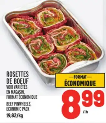 Metro Rosettes de boeuf | beef pinwheels offer