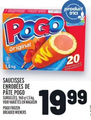 Metro Saucisses enrobées de pâte pogo | pogo frozen breaded wieners offer