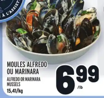 Metro Moules alfredo ou marinara | alfredo or marinara mussels offer