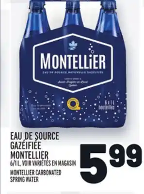 Metro Eau de source gazéifiée montellier | montellier carbonated spring water offer