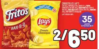 Metro Croustilles lay's | lay's potato chips offer