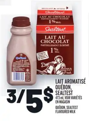 Metro Lait aromatisé québon, sealtest | québon, sealtest flavoured milk offer