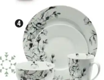 Canadian Tire Canvas 16-pc wild rose dinnerware set offer