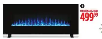Canadian Tire Napoleon 50 wall-mount fireplace with bluetooth offer