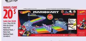 Canadian Tire Hot wheels mario kart rainbow road offer