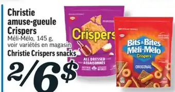 Marché Richelieu Christie amuse-gueule crispers | christie crispers snacks offer