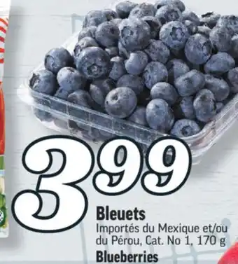 Marché Richelieu Bleuets | blueberries offer