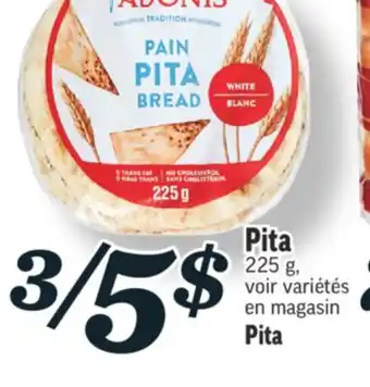 Marché Richelieu Pita adonis offer