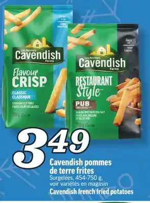 Marché Richelieu Cavendish pommes de terre frites | cavendish french fried potatoes offer
