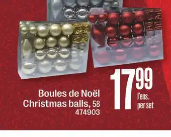 Jean Coutu Christmas balls offer