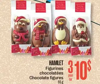 Jean Coutu Hamlet chocolate figures 55 g offer