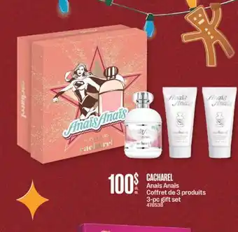 Jean Coutu Cacharel anaïs anaïs 3-pc gift set offer