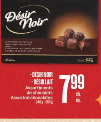 Jean Coutu Désir noir, désir lait assorted chocolates offer