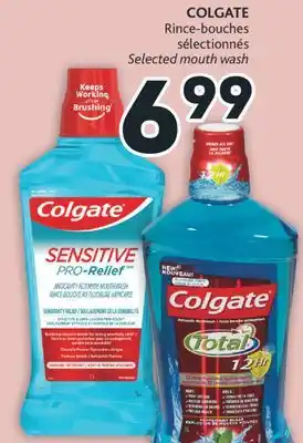 Brunet Colgate rince-bouches sélectionnés offer