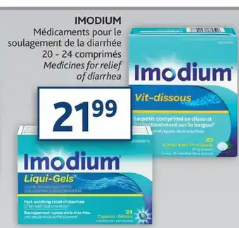 Brunet Imodium médicaments pour le soulagement de la diarrhée offer