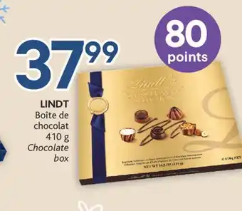 Brunet Lindt boîte de chocolat offer