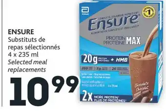 Brunet Ensure substituts de repas sélectionnés offer