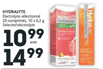 Brunet Hydralyte électrolyte sélectionné offer